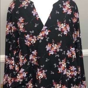 1 State floral blouse